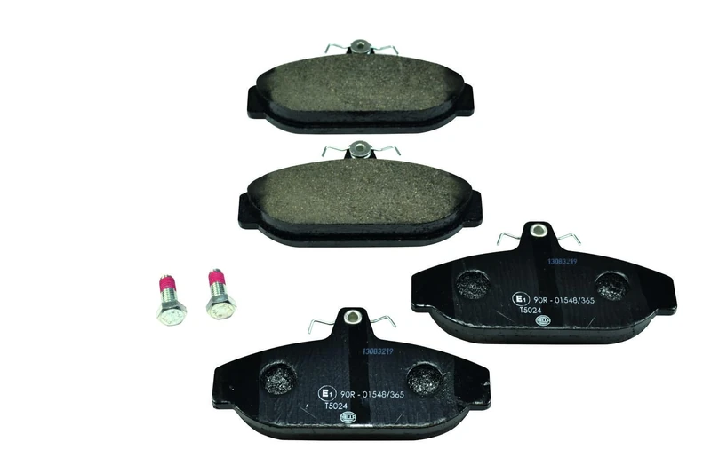 HELLA 8DB 355 017-721 Brake pad set - not prepared for wear indicator - T5024 - for e.g. VOLVO