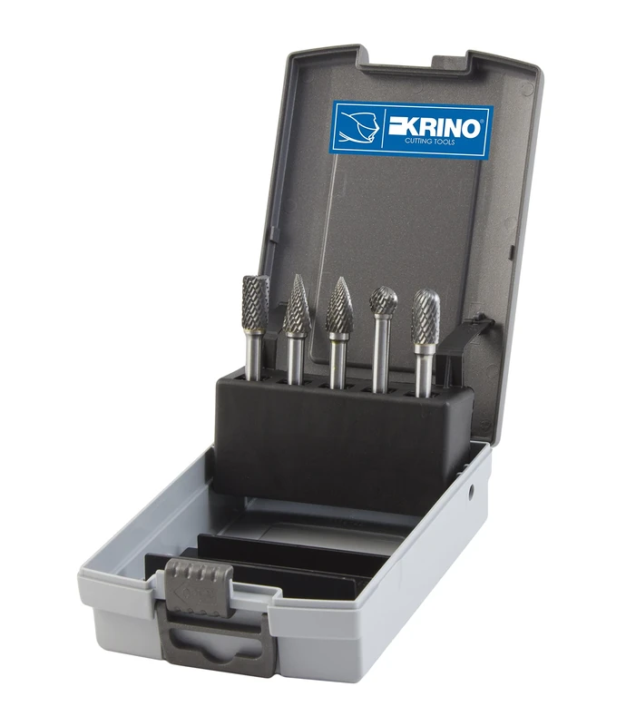 Krino 26030404 - Carbide Rotary Burs Set - 5 Pieces