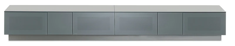 Alphason Element TV Cabinet, Grey, 2500mm
