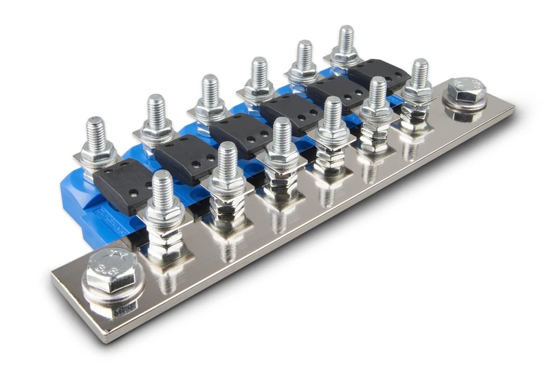 Victron Busbar to Connect 6 Modular Fuse Holder for MEGA-fuse
