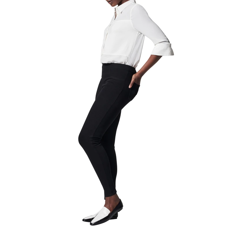 Spanx Women's Ankle Jean-Ish Leggings, Black, XS - Image 1
