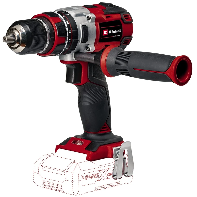 Einhell TE-CD 18 Li-I Power X-Change 18V Cordless Combi Drill | 60Nm, Brushless, 3-in-1 Drill, Hammer Drill and Screwdriver | Solo Impact Drill Driver - Battery and Charger Not Included