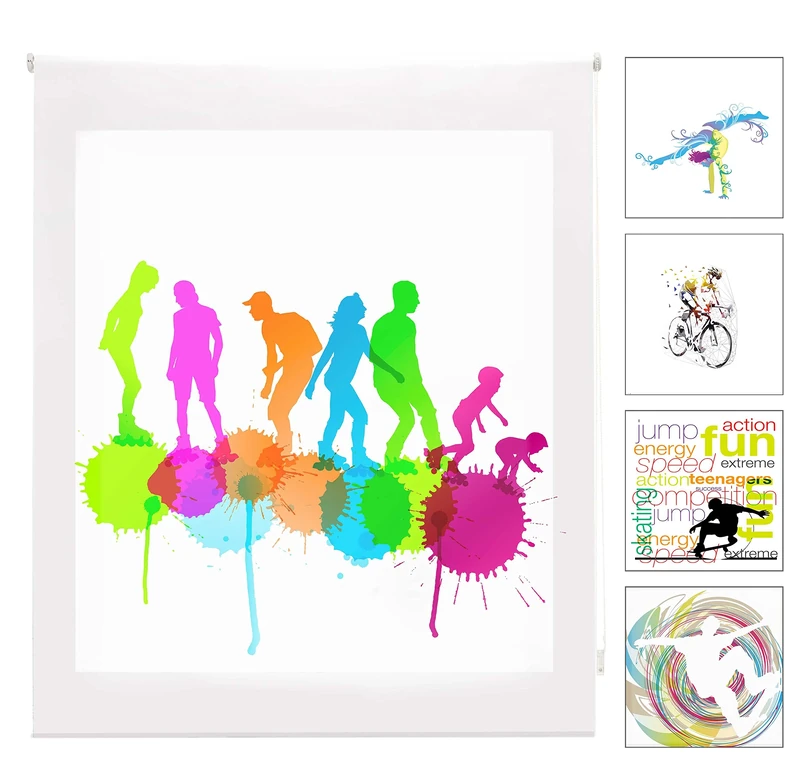 blindecor w-j-45957 – Roller Translucido Digital Print, 110 x 180 cm