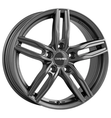 Carmani CA147517K545HG Bolt Circle 5.00 x 120.00 Offset 45 Hub Centering 72.60 Design 14 Paul, Hyper Gun