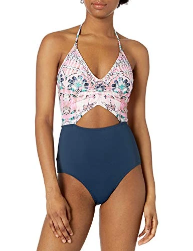 O'Neill Women's Starlis One Piece Swimsuit, Multi Color, S