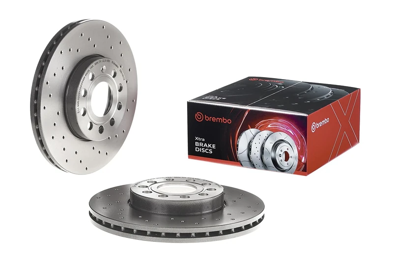 BREMBO 09.9145.1X Brake Disc Rotors