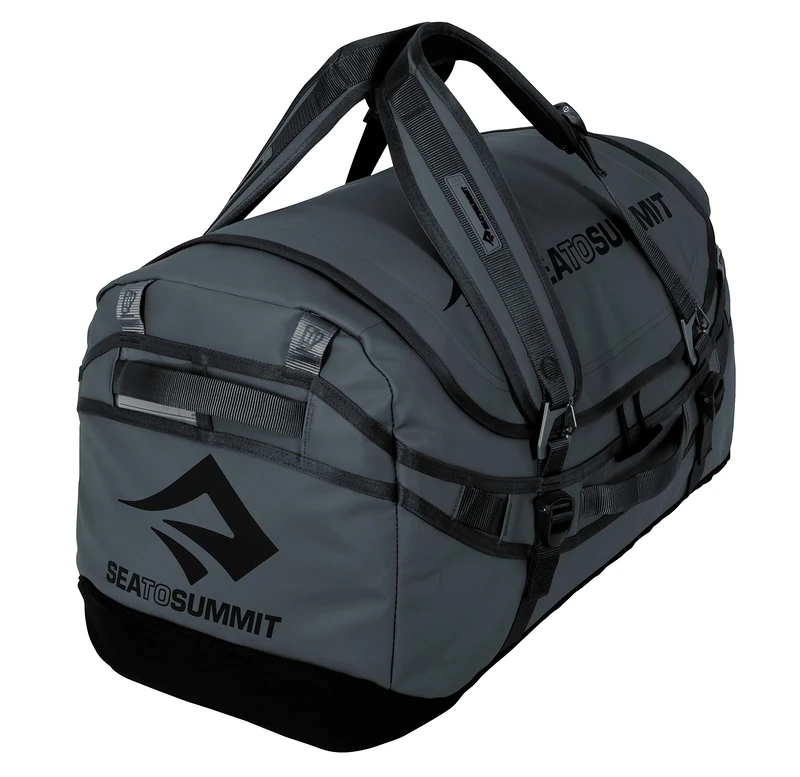 Sea to Summit Expedition Duffle Bag with Backpack Straps, 65 Liter, Charcoal