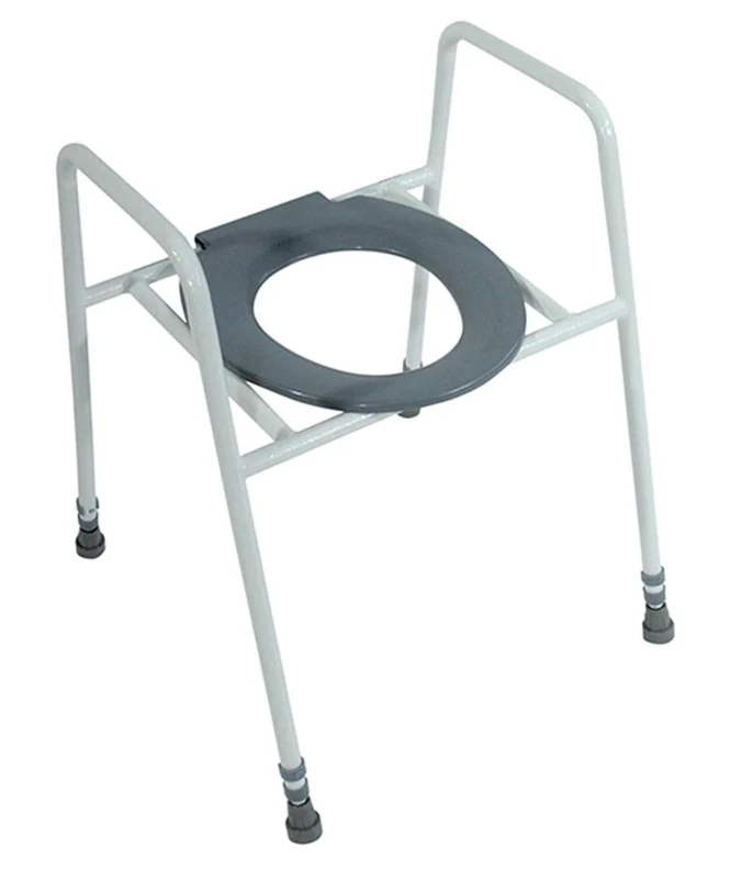 Aidapt Solo Skandia Raised Clip On Toilet Seat and Frame (Eligible for VAT relief in the UK)
