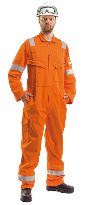 Roots Original RO13090 Flame Buster Nordic Work Overalls Size 68 Orange