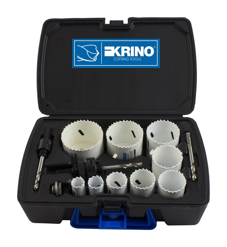 Krino 21013205k Cobalt Bi-Metal Cup Saw Set 13 Pieces