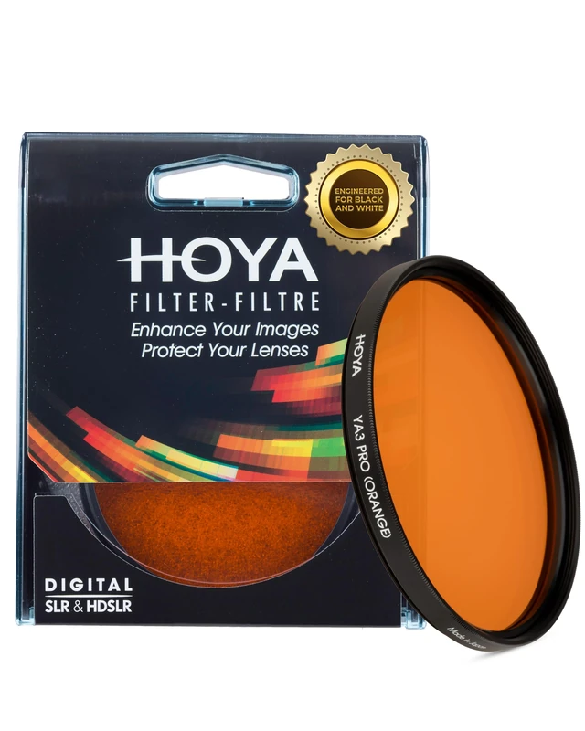 Hoya 52 mm HMC YA3 Round Filter - Orange - Image 1