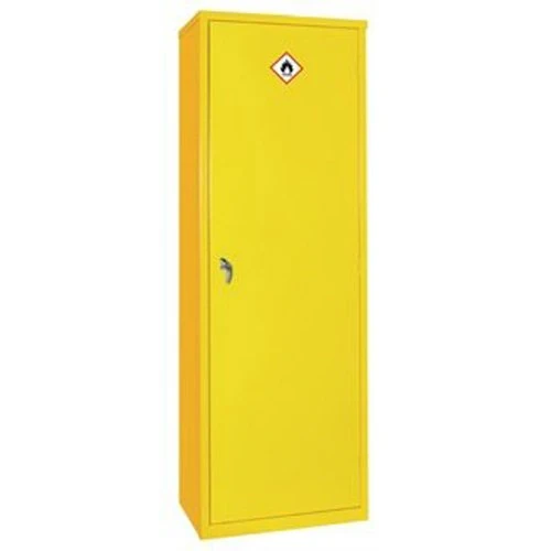 Elite Lockers Limited GJ780 COSHH Locker, 20 L, Yellow