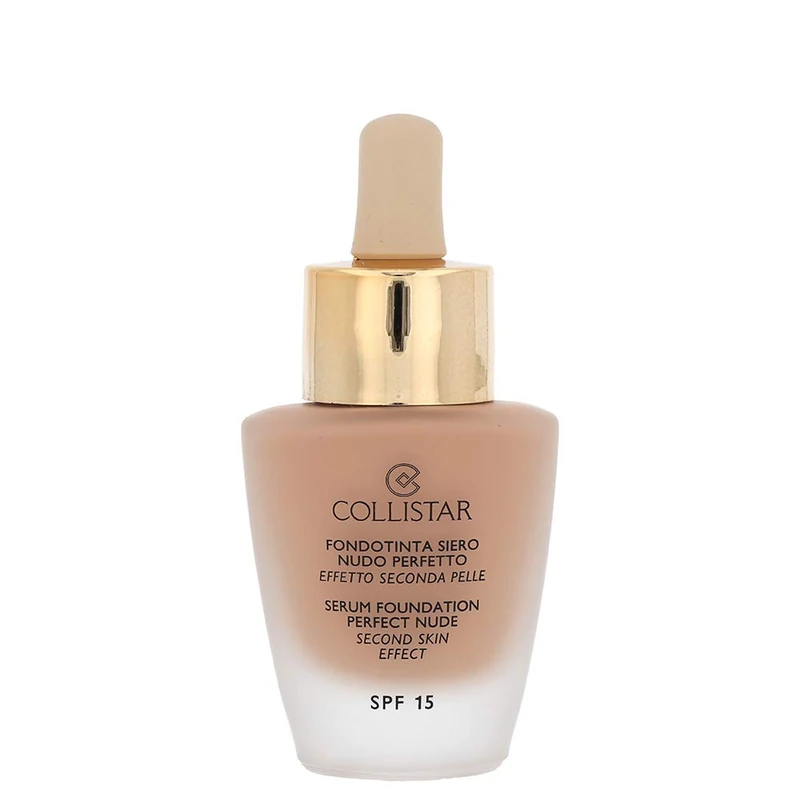 COLLISTAR 831-34521 Beauty Care Fondo De Makeup En Suero Desnudo Perfecto 02-beige 30 M for adults, ideal for polished makeup and nail looks