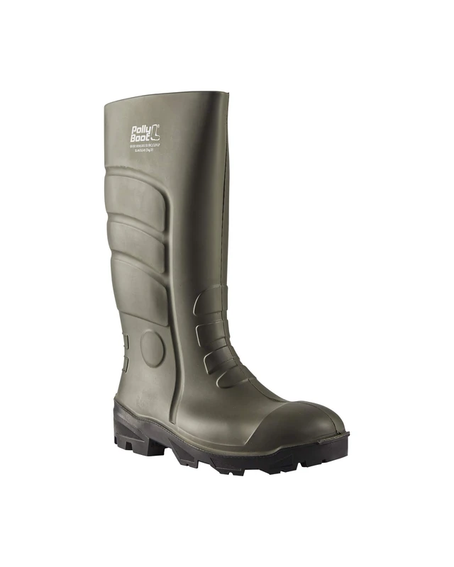 Blakläder 24213909469939 Safety Shoe, S5, Size 6, Army Green/Black
