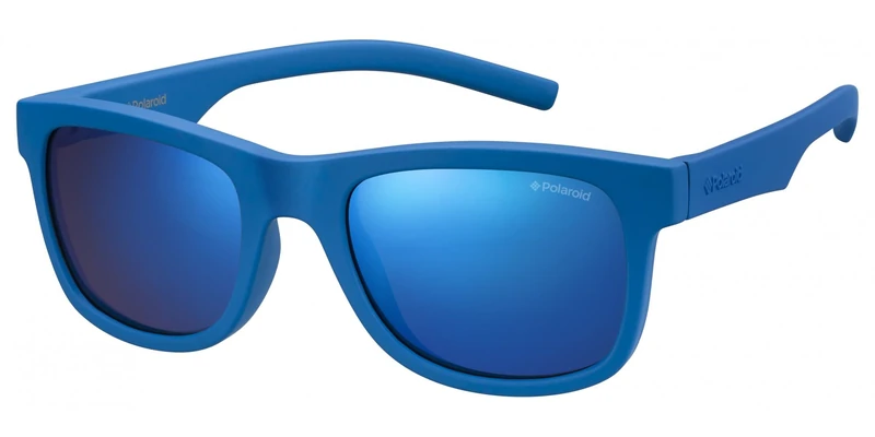 Polaroid Unisex Kids PLD 8020/S Jy Zdi 46 Sunglasses Blue