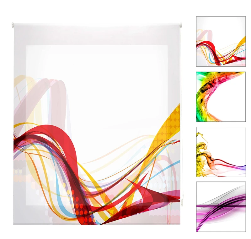 Blindecor Digital Translucent Roller Blind, Various Models,W-V-28517,150X180 cm