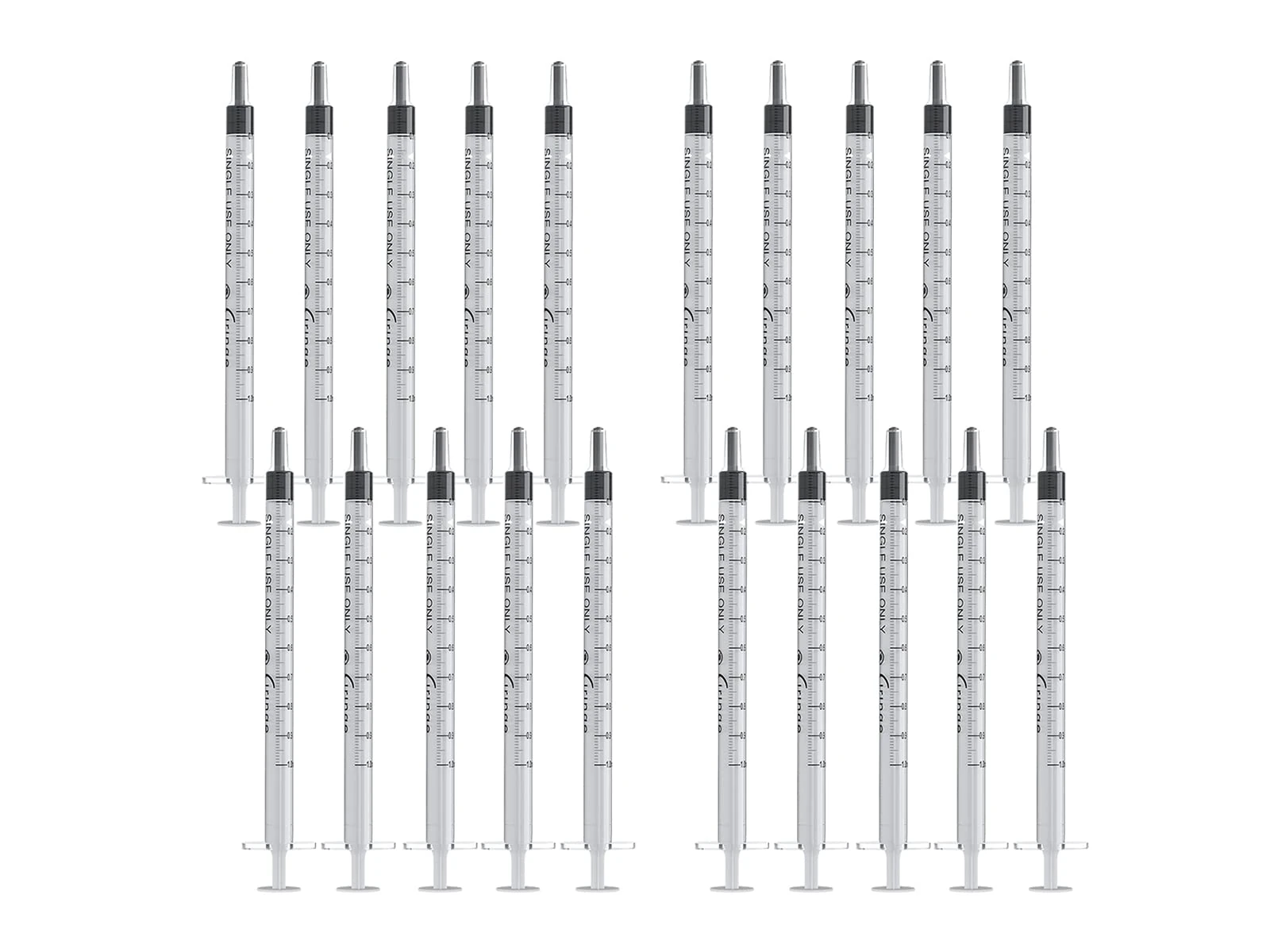 Ciringe 1 ml Syringe - Pack of 20