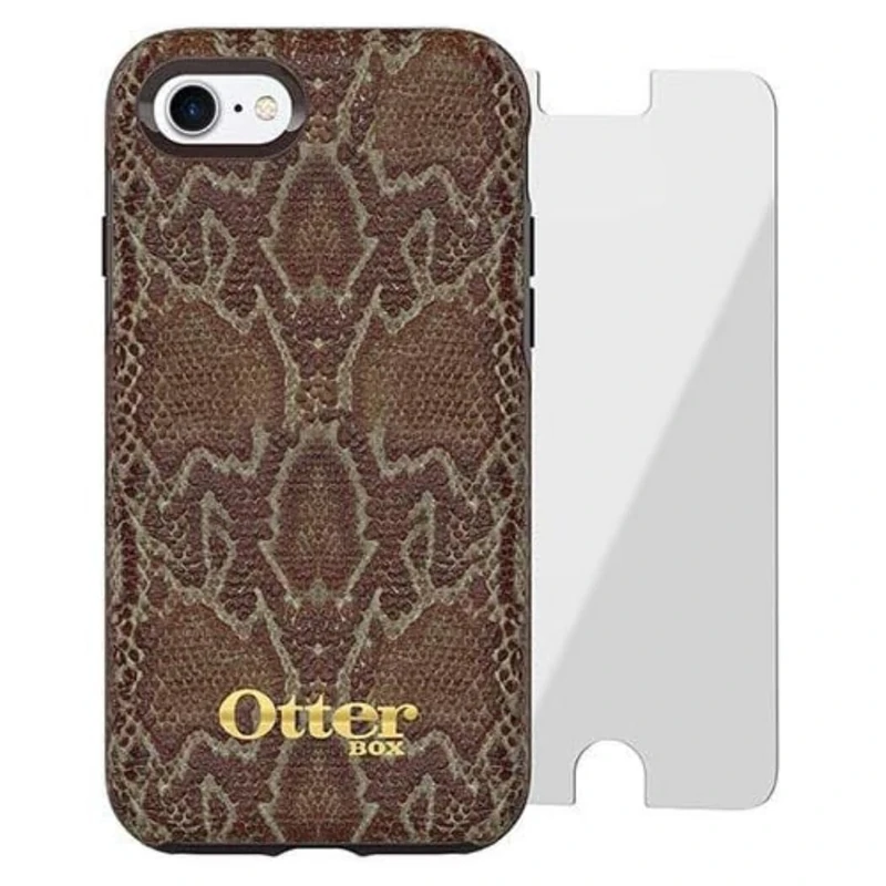 OtterBox Strada with Alpha Glass Screen Protector for Apple iPhone 7 - Wooded Serpent