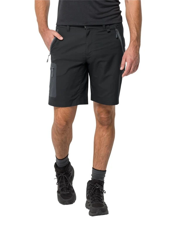 Jack Wolfskin Active Track Men's Shorts, Black (black), 36 (Manufacturer Size: 52)