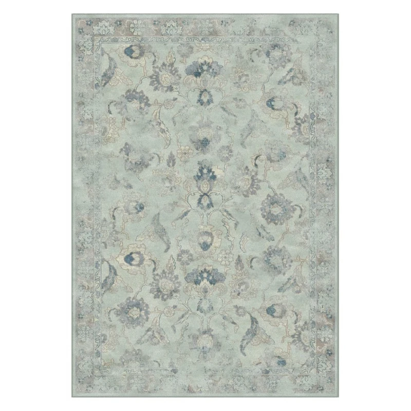 Safavieh Traditional Indoor Woven Rectangle Area Rug, Vintage Collection, VTG115, in Light Blue, 99 X 170 cm for Living Room, Bedroom or Any Indoor Space