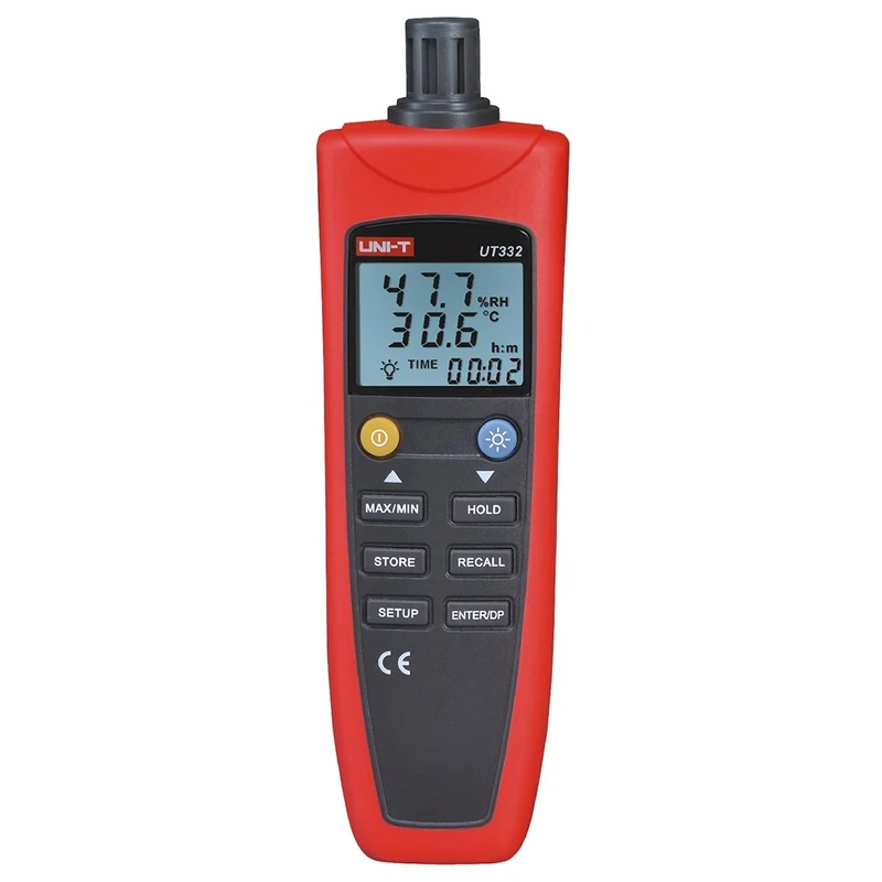 UNI-T Digital Thermometer Hygrometer UT331+ UT332+ Temperature Humidity Meter For Factories -20°C~70°C - Image 1