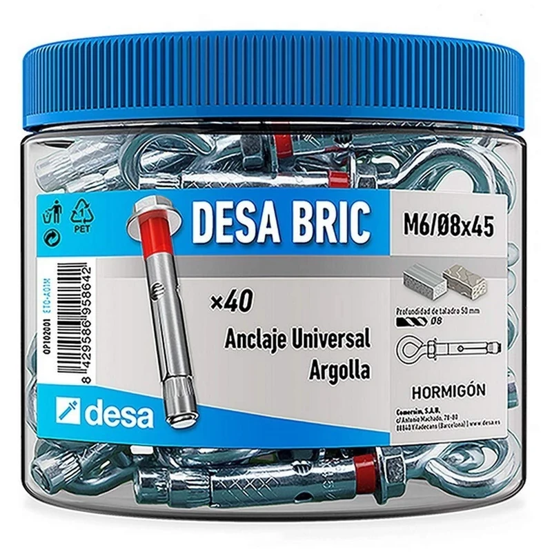Desa QP102061 – BRIC Hoop M8/10x60 (15 U)