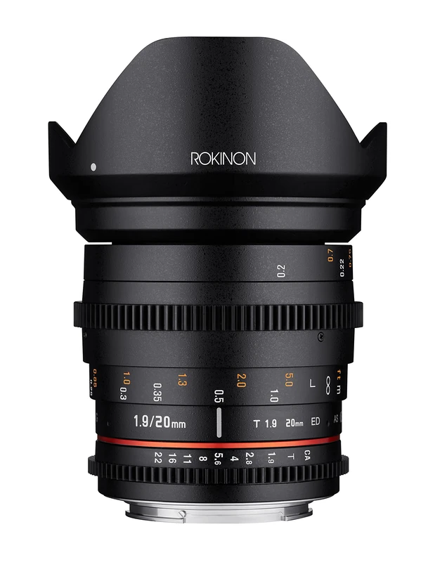 Rokinon 20mm T1.9 Cine DS Lens for Canon EF