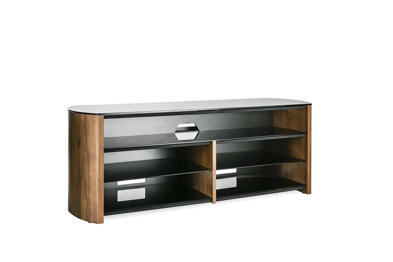 Alphason Finewoods Soundbar TV Stand - Walnut