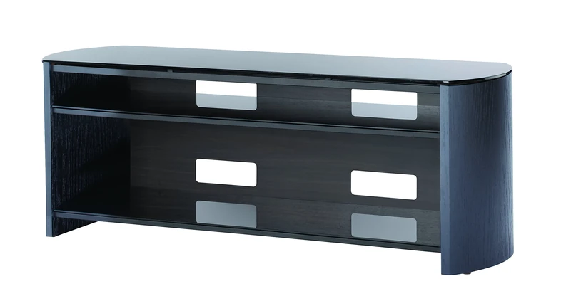 Alphason Finewoods TV Stand 1350 - Black Oak