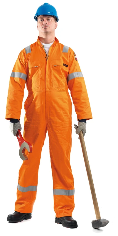 Roots Original RO18090 Flame Buster Classic Nordic Work Overalls Size 62 Orange