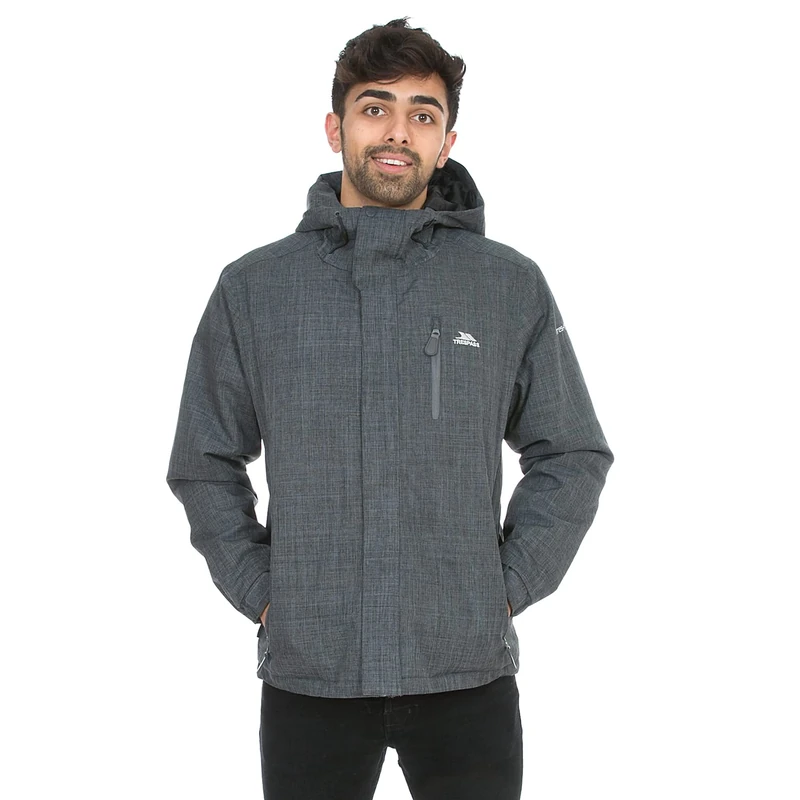 Trespass Phillips Mens Waterproof Jacket Breathable Windproof Coat with Hood