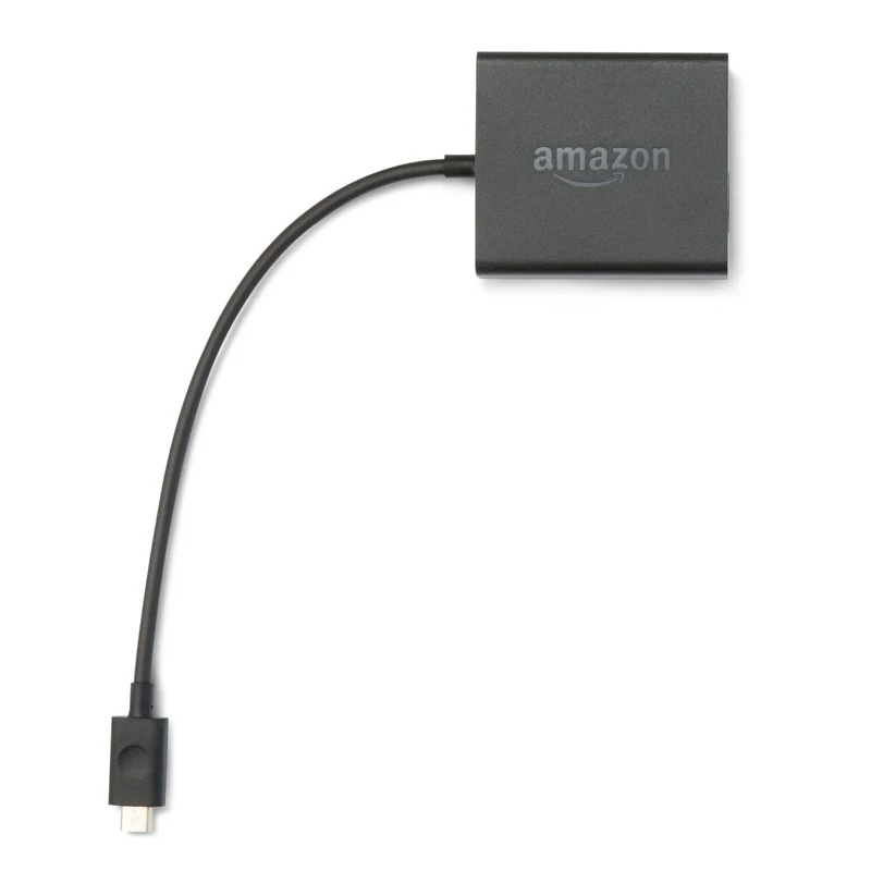 Amazon Ethernet Adaptor for Fire TV - Wired Internet Connection