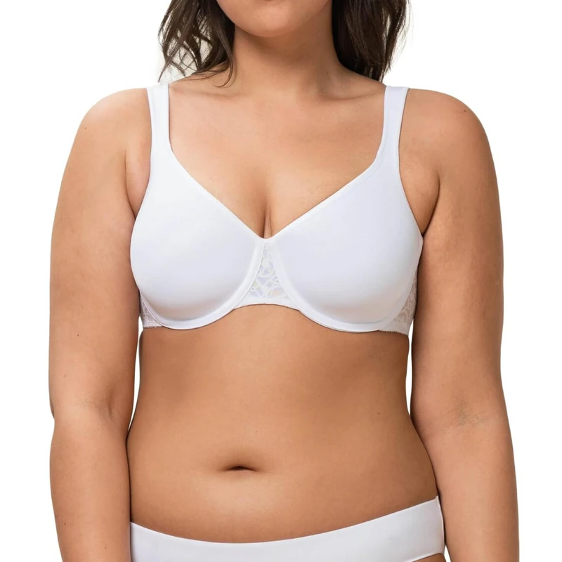 Triumph Womens Comfort Minimizer W X Bra, White, 36F UK