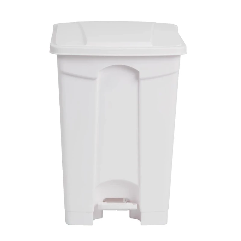 JANTEX DC709 Kitchen Pedal Bin, White, 600 x 405 x 395 mm