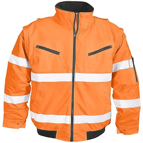 HTR 2639-XL-5100 Size X-Large High Visibility Pilot Jacket - Orange - Image 1
