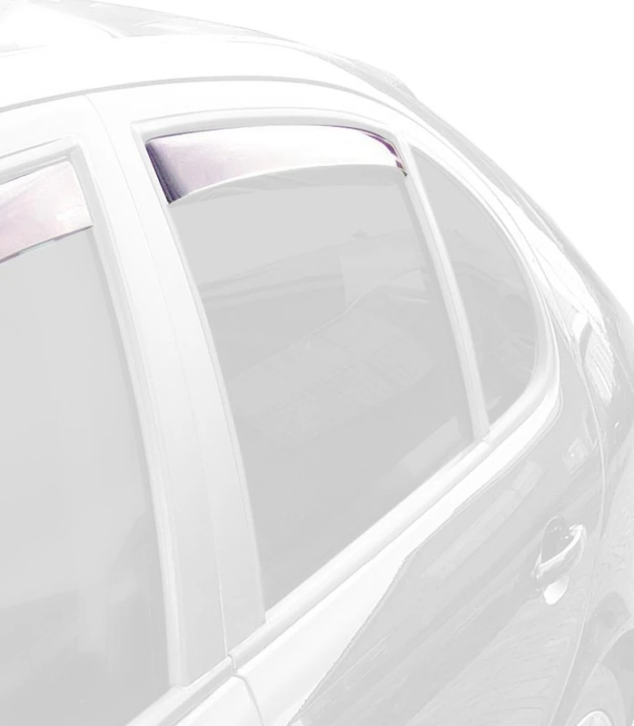 ClimAir Window Visors Master Dark (rear) compatible with BMW X1 F48 2016-