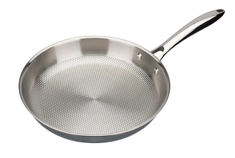 GSW Stahlwaren GmbH Fry Pan, Silver, 28 x 5 cm, 2.6 Litre