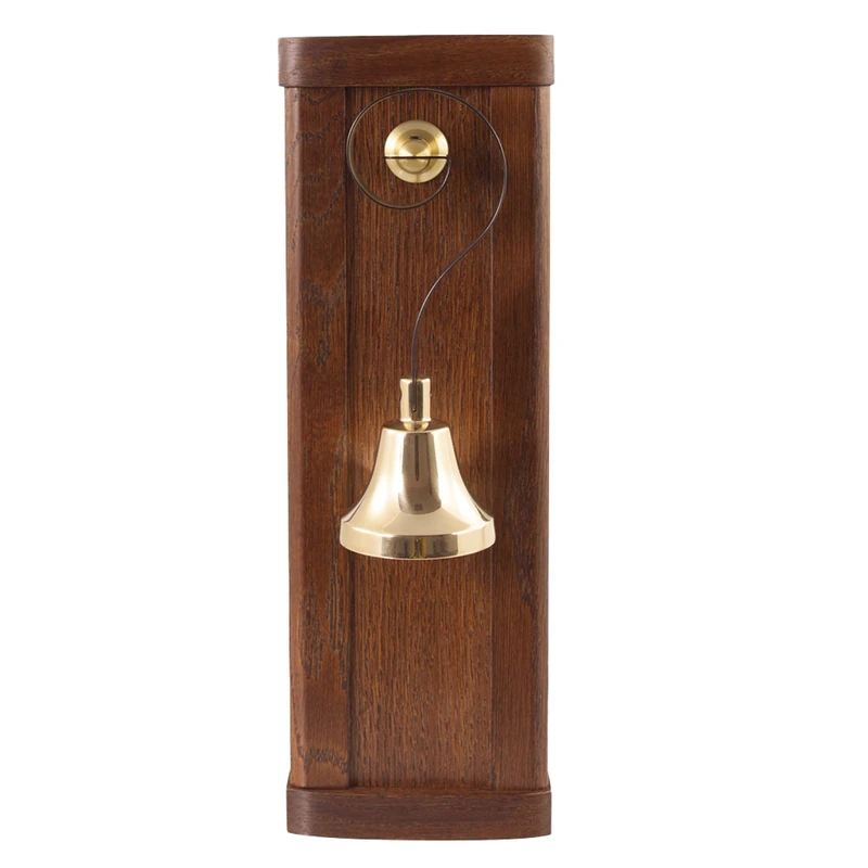 Wired Electromechanical Bell with Clear Sound Carefully Crafted Spring-Loaded Reliable Modern Easy to Assemble Brass Mulino 8V DNT-222 Sundi Zamel