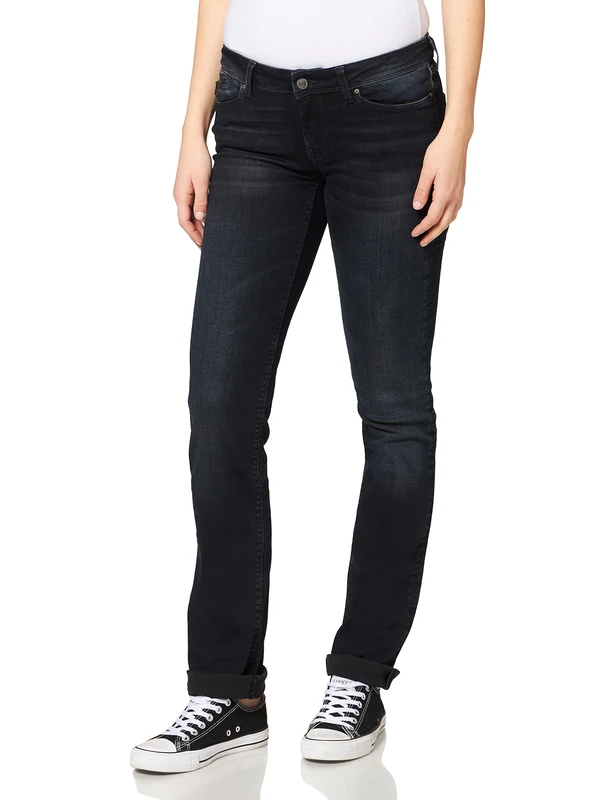 Mavi Women's Olivia Jeans, Dark Ink Glam 22488, 27W x 34L