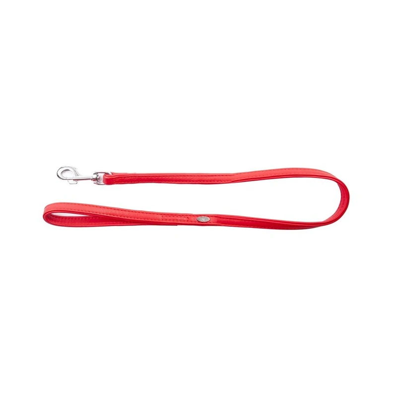 Dingo Noble Leather Leash for Dog, Lead Handmade of Aniline 100% High Quality Red 13826
