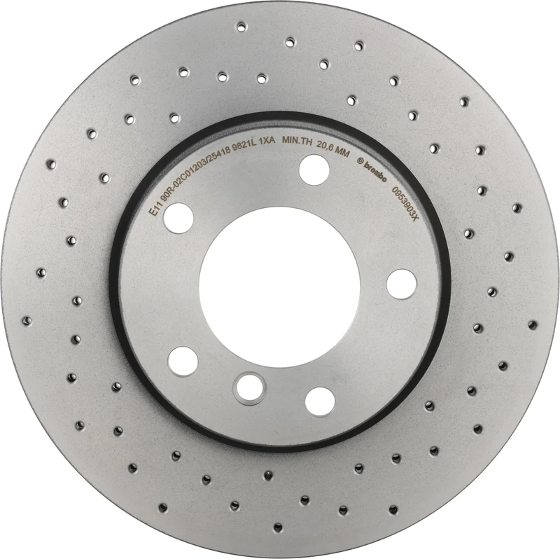 BREMBO 09.5390.3X Brake Disc Rotors