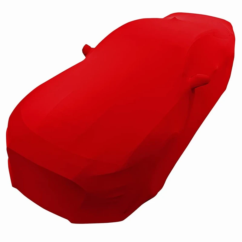 2005-2014 Mustang Ultraguard Stretch Satin Indoor Car Cover (Red)