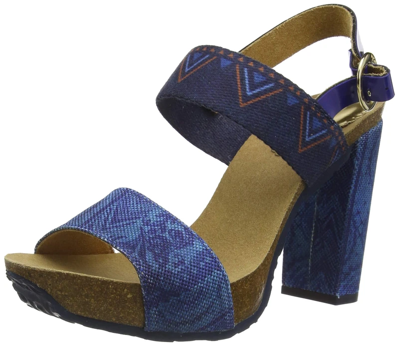 Desigual Shoes Carioca Denim Beach, Women Open-Toe Pumps, Blue (Blue 5106), 4 UK (37 EU) - Image 1