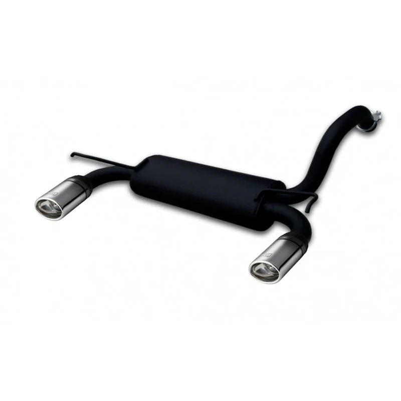 Ulter Sport Double sport exhaust compatible with Toyota Aygo II 1.0 51kW 2014- 95x65mm