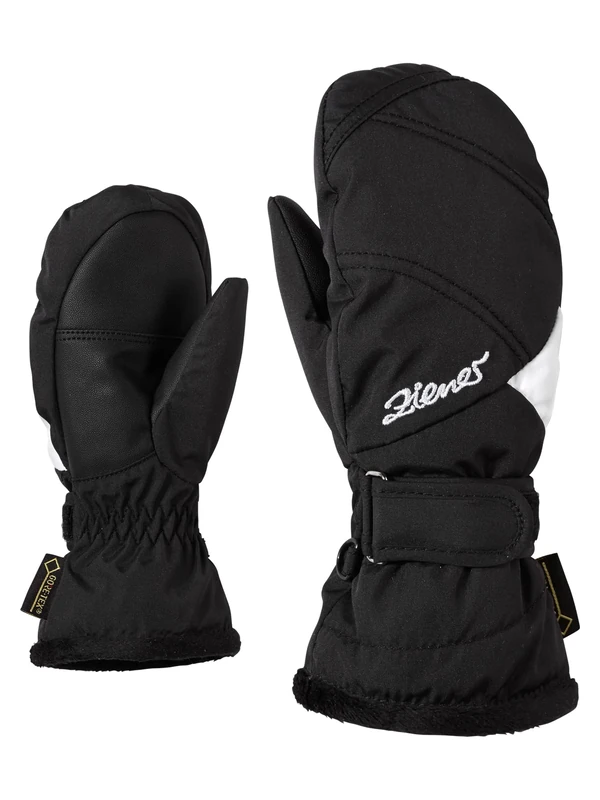 Ziener Lia GTX (R) Children's Gloves Girls Gloves Ski Gloves, Womens, LIA GTX(R) MITTEN GIRLS glove junior, black, 3.5