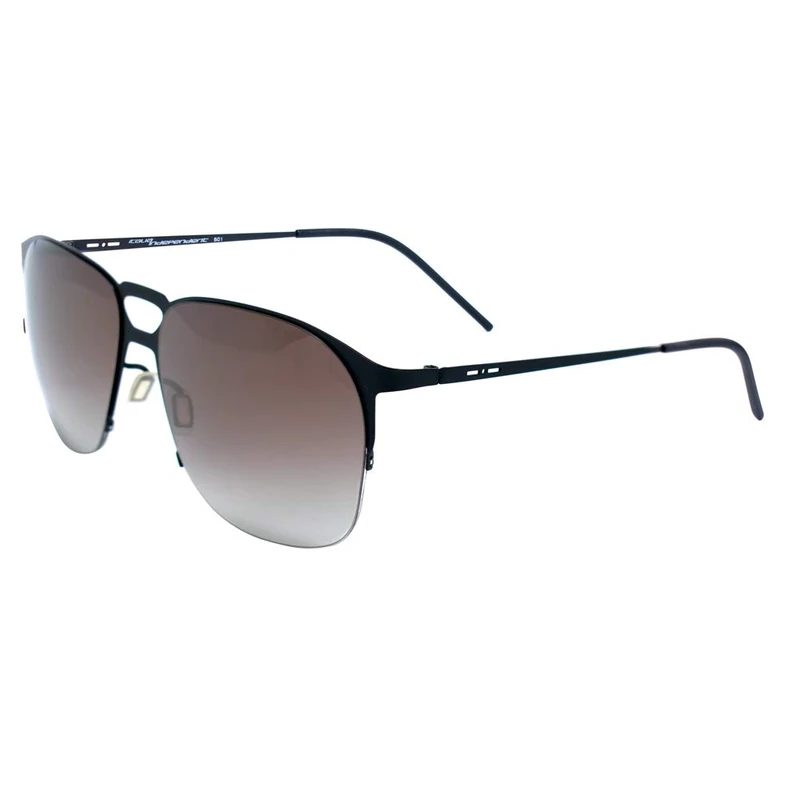 Italia Independent Men’s 0211-009-000 Sunglasses, Black (Negro), 61