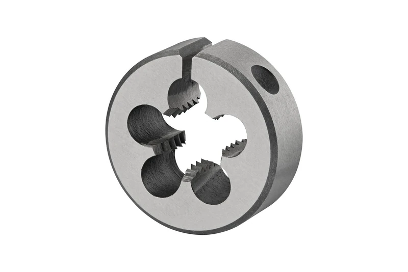 Dormer F310M3X.35X13/16 Series F310 HSS MF Adjustable Die, Bright, M3 x 0.35mm x 13/16" x 1/4"