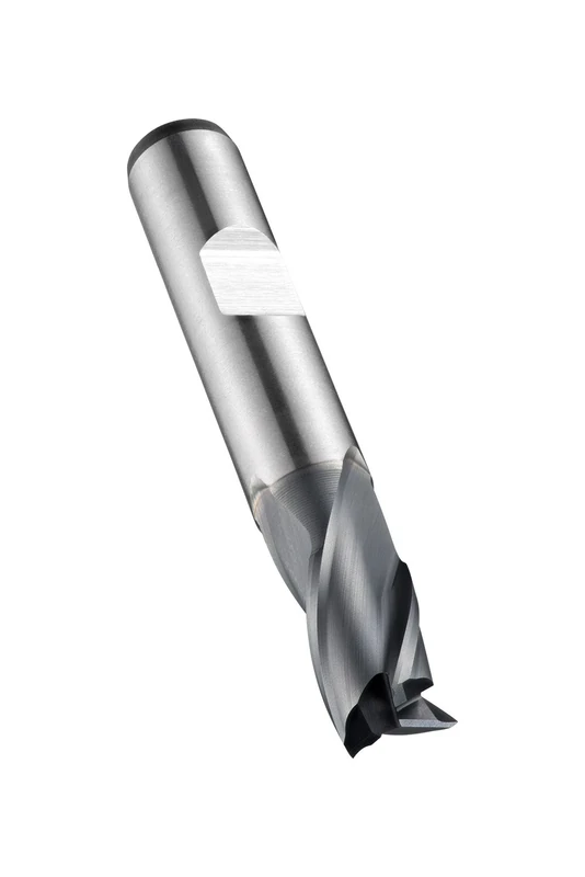 Dormer C35314.0 Series C353 HSS-E-PM 3 Flute Slot Drill/Milling Cutter with Alcrona Coating, DIN 1835B Shank, 14.00 mm Cutting Diameter