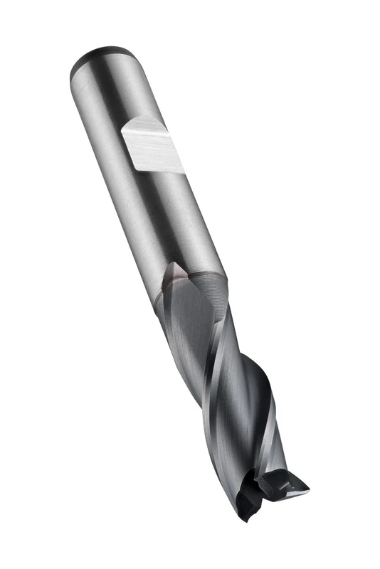 Dormer C35220.0 Series C352 HSS-E-PM 3 Flute Slot Drill/Milling Cutter with Alcrona Coating, DIN 1835B Shank, 20.00 mm Cutting Diameter