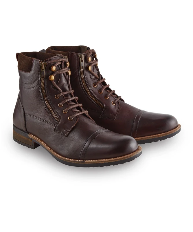 Joe Browns Wear 'Em in Boots, Men’S Combat Boots, Beige (A-Brown), 12 UK (46 EU) - Image 1